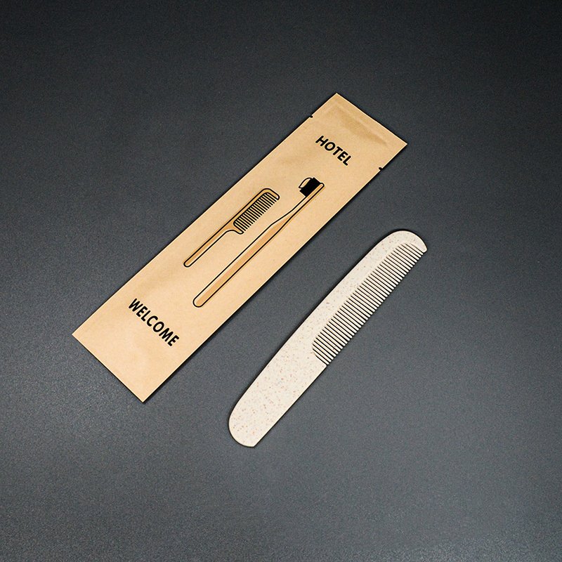 Eco Friendly Biodegradable Hotel Toiletries Eco Friendly Wheat Straw Toothbrush
