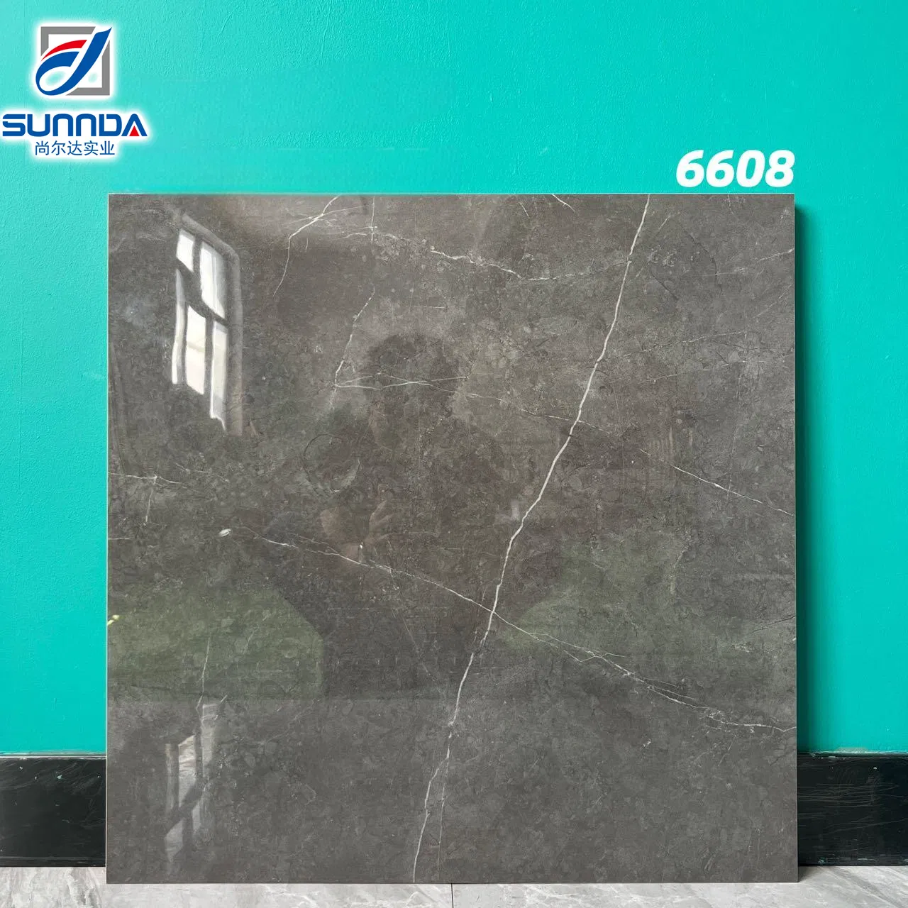 Building Materials Glossy Finished Marble Glazed Polished Porcelain Tiles
