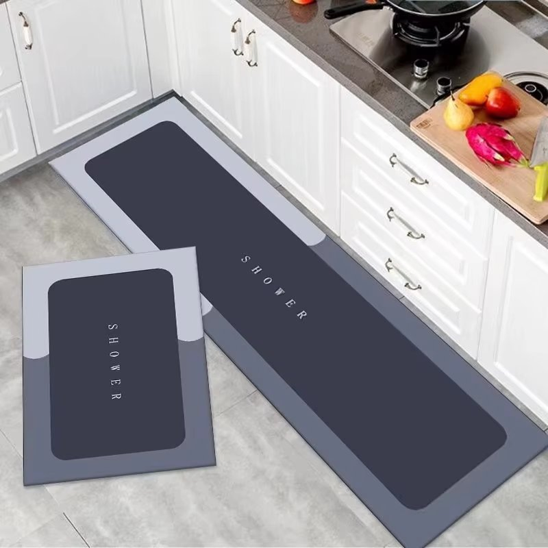 Waterproof Antislip Diatomite Kitchen Mat 2 Set Anti Fatigue Floor Mat