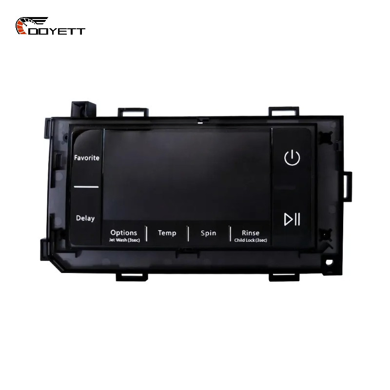 Doyett OEM Custom Plastic Panel Appliance User Control Interface Panel