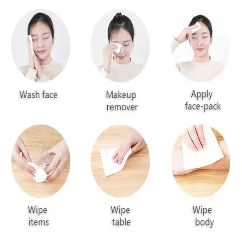 Disposable Cotton Soft Makeup Face Cleaning Towel