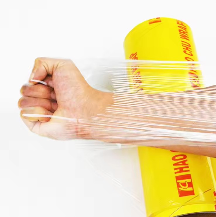 Food Service Wrap Plastic Film Jumbos Rolls PVC Cling Film