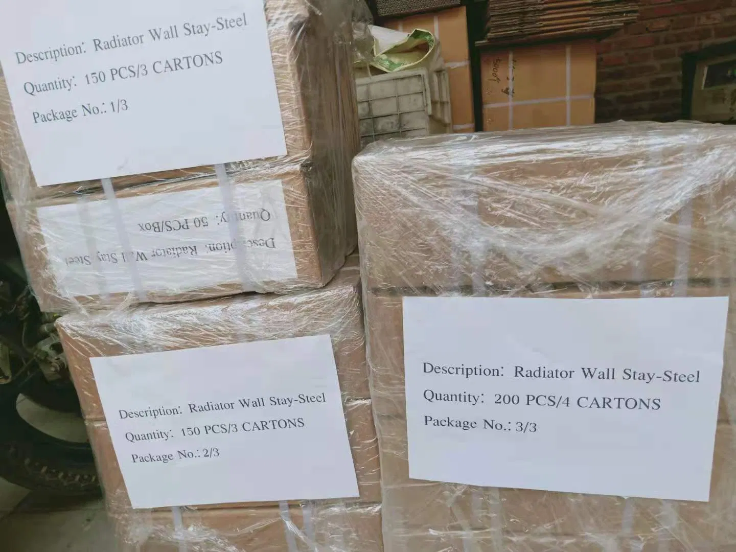 Durable Steel Wall Bracket for Radiator Assembly