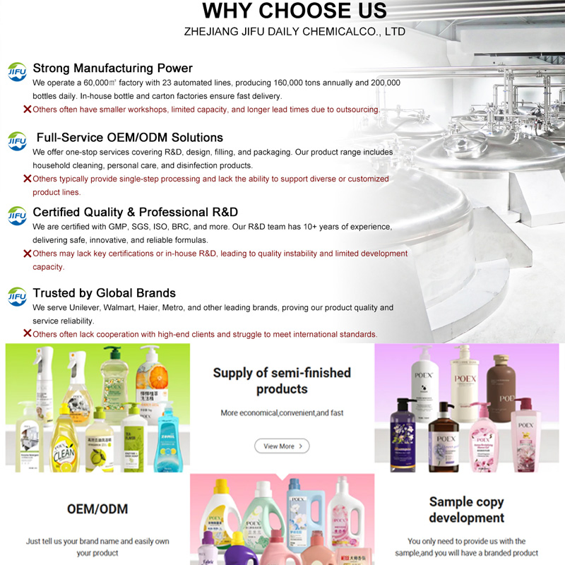 Factory-Direct Laundry Detergent Powder 1000ml Sizes Liquid Laundry Soap Included Custom Formulations