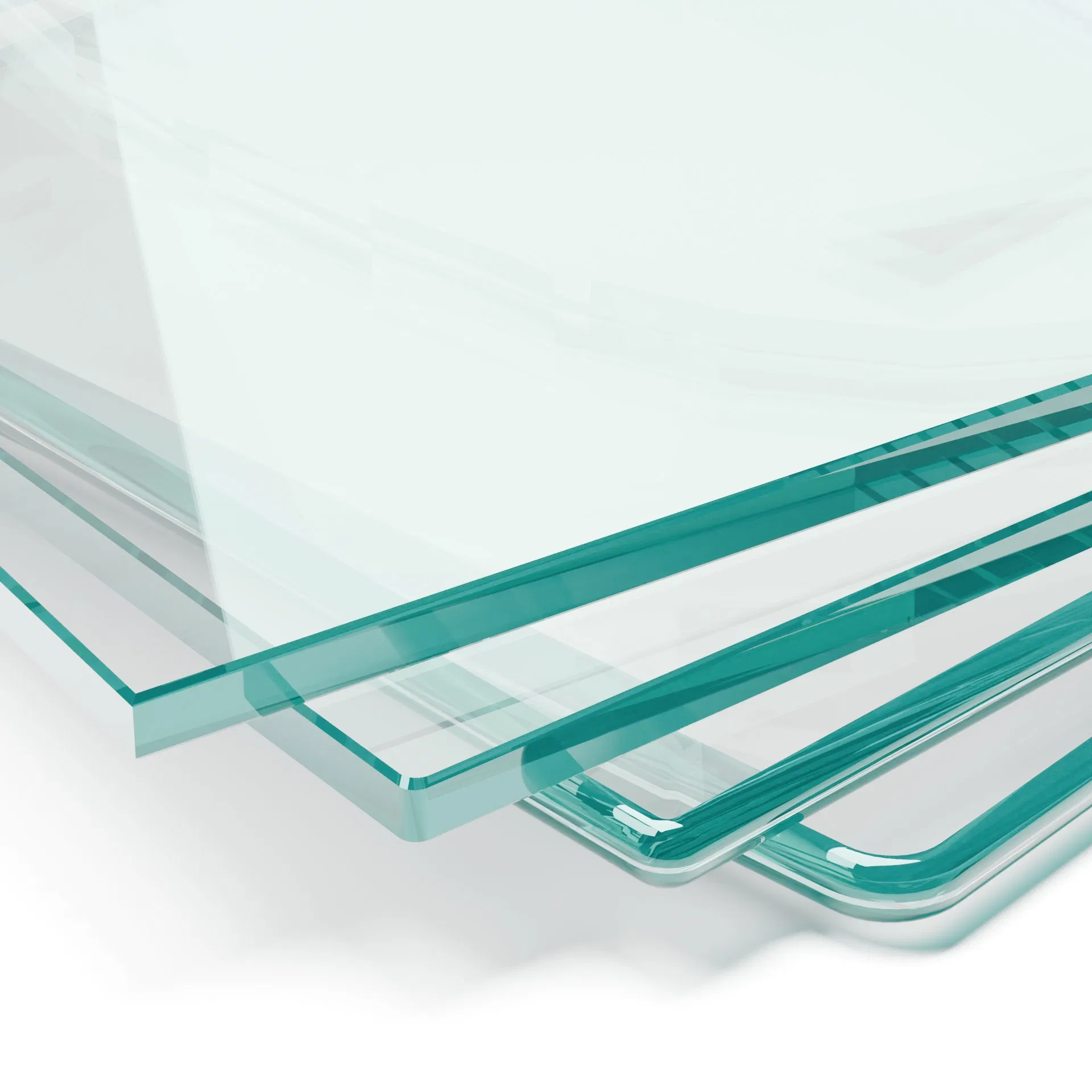 Factory Wholesale Laminated Tempered Glass in 6mm, 8mm, 10mm, 12mm Thickness for Floor Glass, Glass Bridges and Overpasses.