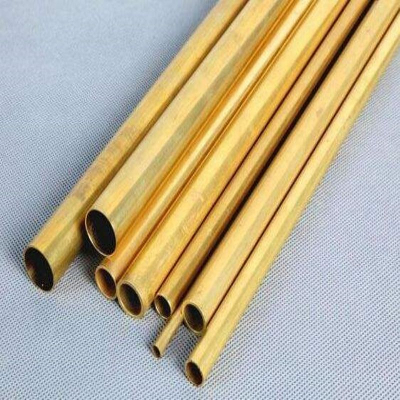 Large Inventory C11000 C12200 ASTM B8 Seamless Copper Pipe Brass Tube Copper Tube Pipe Cutting Processing Manufacturers Air Conditioning Copper Pipe