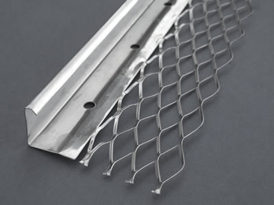 China Supplier Fiberglass Corner Bead PVC Corner Profile with Fiberglass Mesh