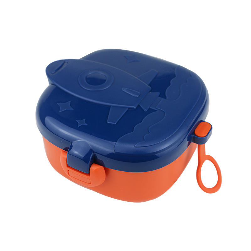 Leakproof Silicone Bento Lunchbox for Kids with Lid Storage
