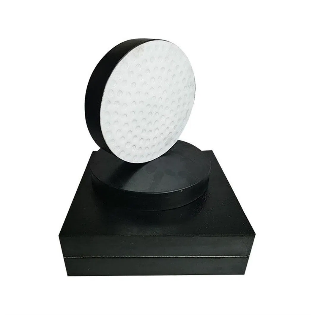 High Quality Low Price Bridge Highway Rubber Bearing Damping Elastic PTFE Plate Rubber Bearing Pad