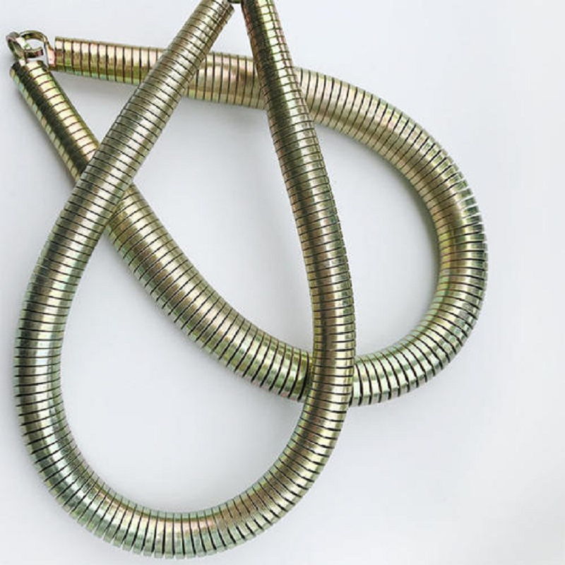 Hongsheng Custom Spring Manufacturer Carbon Steel Zinc Coating PVC Pipe Spring Bending Spring