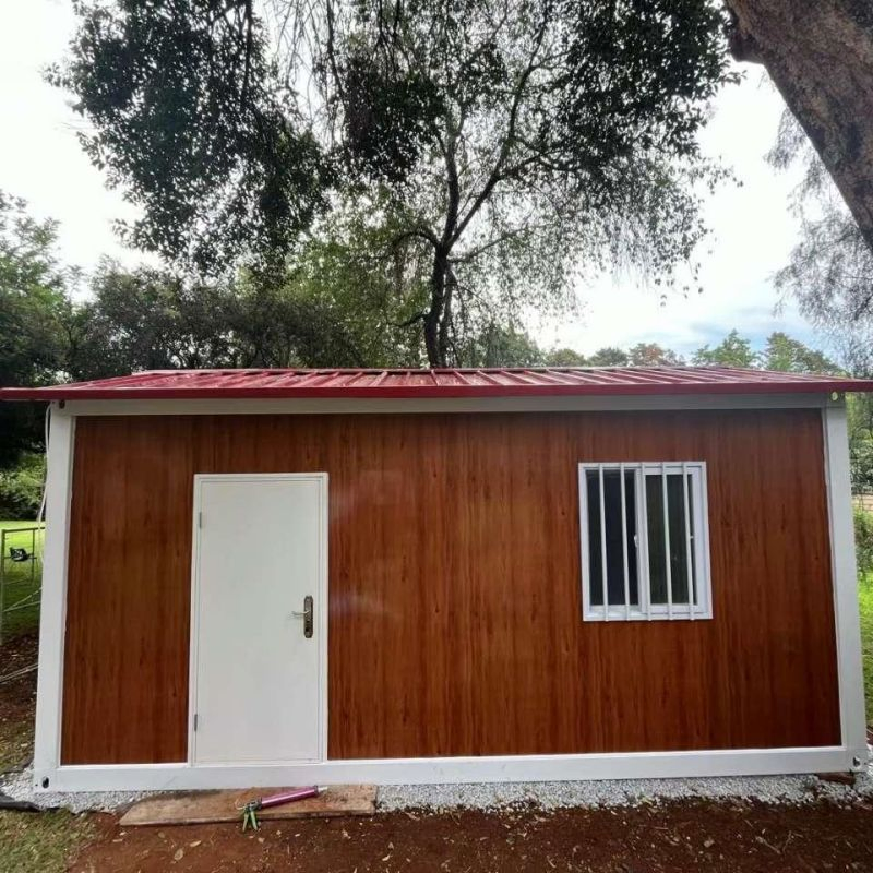 Fast Assemble Low Cost Steel Frame Structure Prefabricated Container Tiny Storehouse Prefab Apartment Modular Residential Green Foldable Mobile House