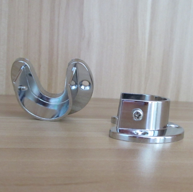 Universal Metal Flange - T-Shaped Wardrobe & Pergola Bracket