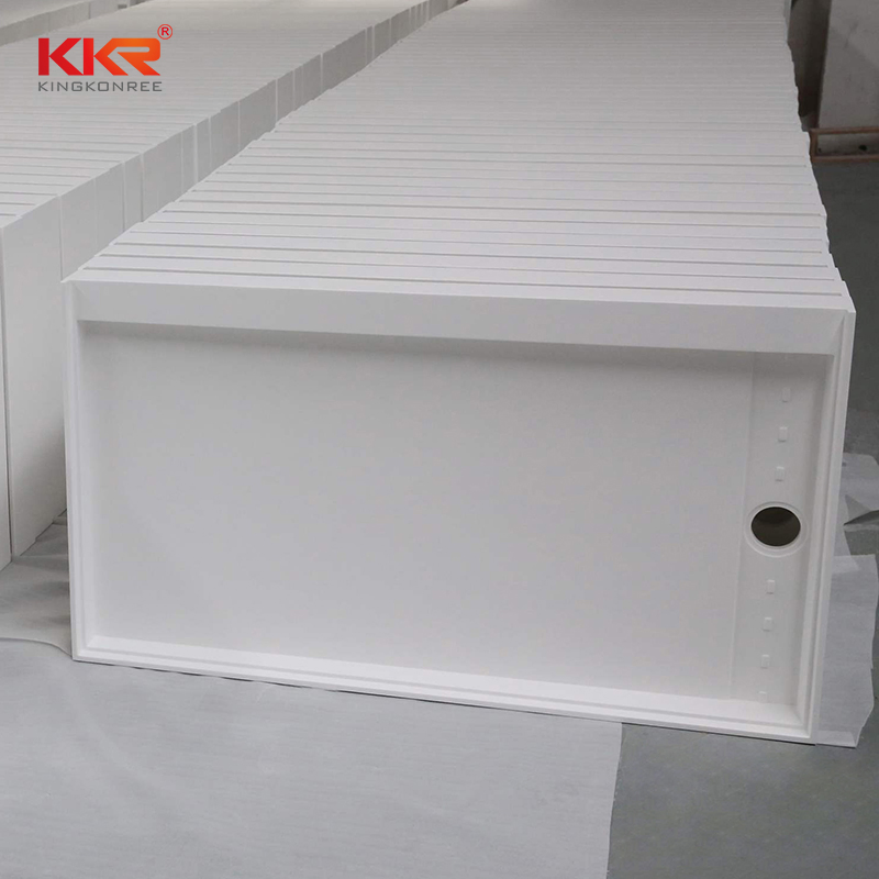 Custom Stone Shower Base, Solid Surface Shower Pan