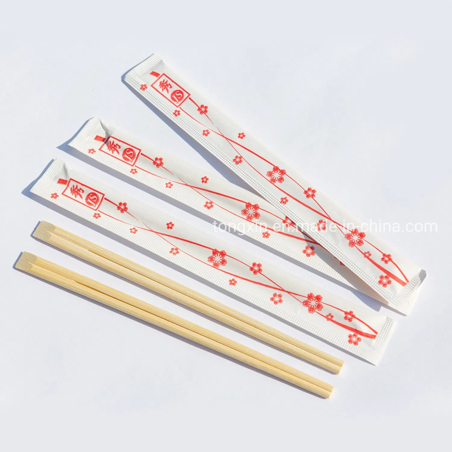 Full Seal Disposable Bamboo Chopsticks Hashi Bamboo Chopsticks