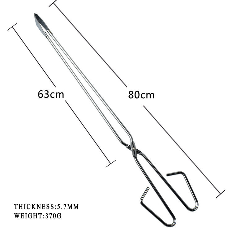 Futeng Kitchen and Restaurant Multi Functional Barbecue Tool Scissors Service Pliers Barbecue Charcoal Clip