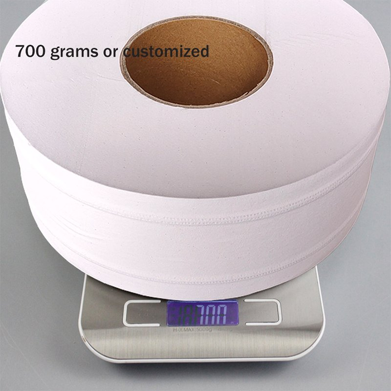 Wholesale Custom Stock Soft Virgin Wood Pulp Bulk Bathroom Jumbo Roll Toilet Paper