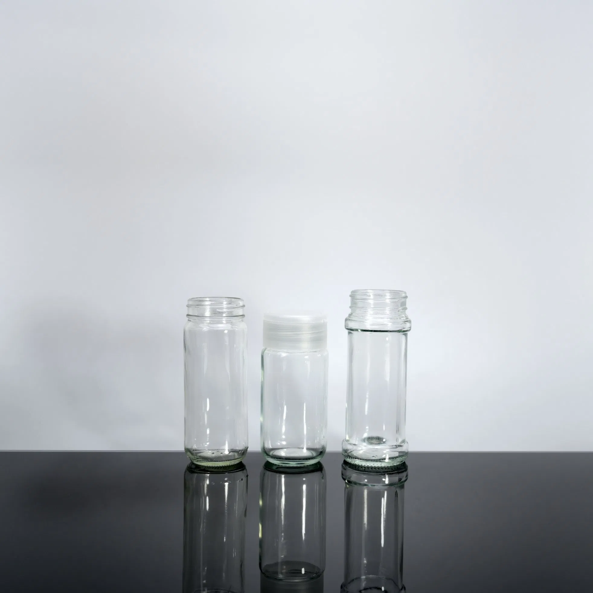 80ml Wholesale Portable Kitchen Tools Glass Sea Salt Pepper Grinder