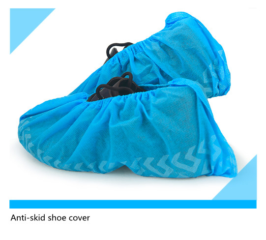 Disposable Non-Woven Anti-Skid Shoe Cover