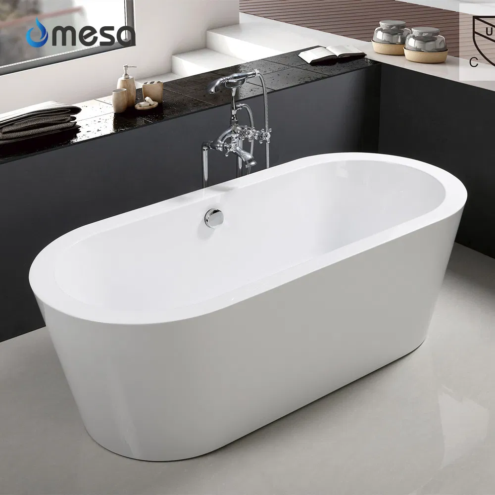 Переносная круглая акриловая ванна