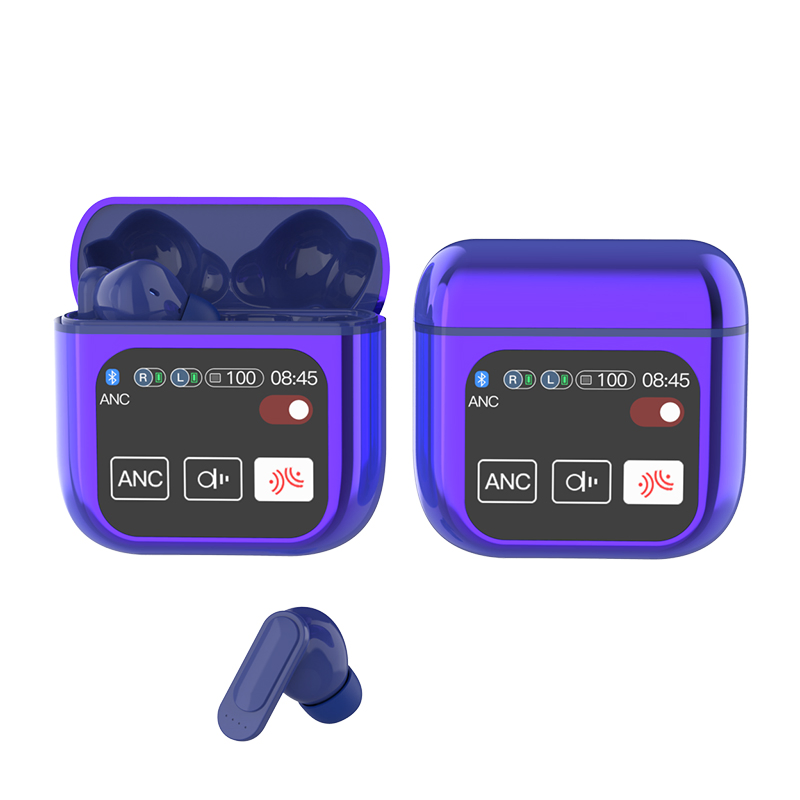 Наушники Bluetooth SE60 с цветным экраном и шумоподавлением