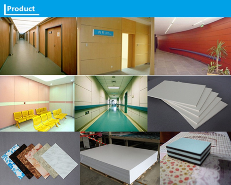 Customized Size Interior Decoration Material Decorative Waterproof Indoor HPL Use Wall Panel