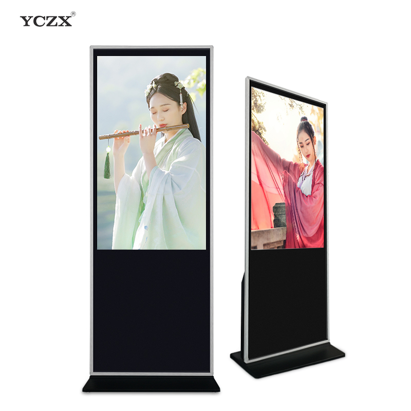 Large 60-Inch LCD Display Touch Screen Advertising Solution