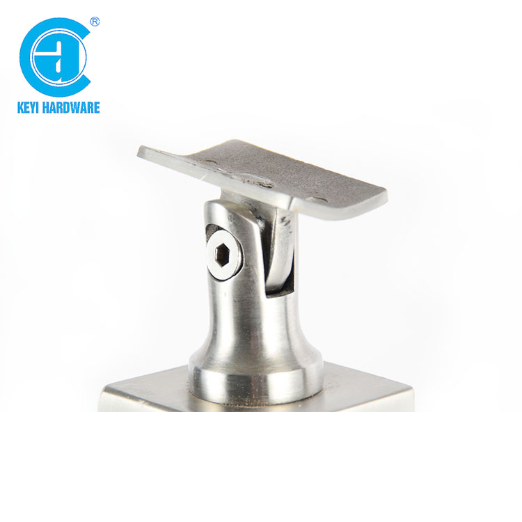 Keyi Metal Square Stainless Steel Balustrade Post for Glass Balustrade System