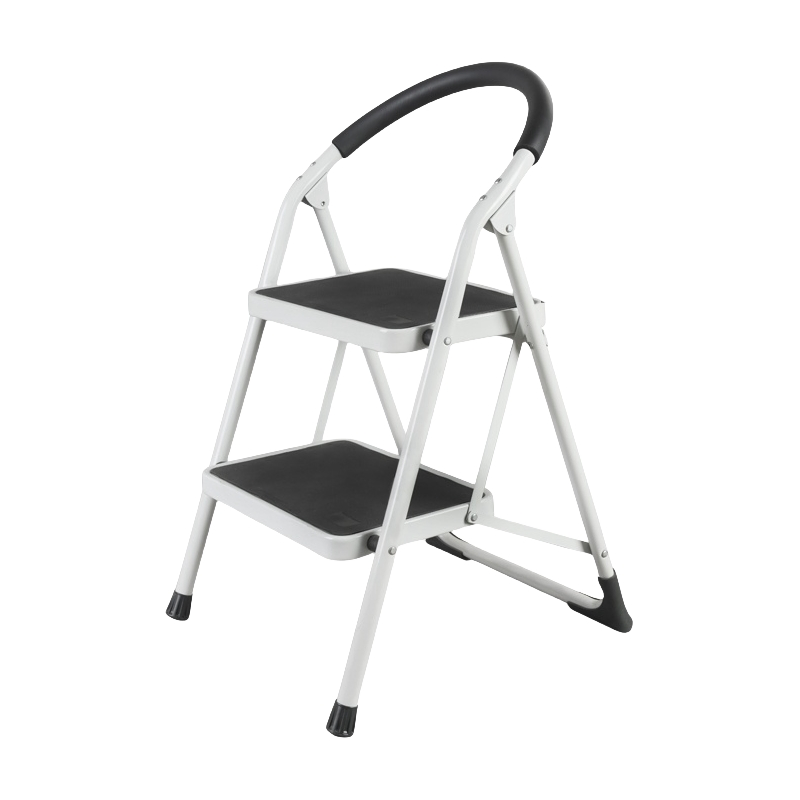 Hot Selling Folding 2 Step Ladder Anti-Slip Sturdy Household Portable Step Stool Foldable Ladders with Cushioned Handle