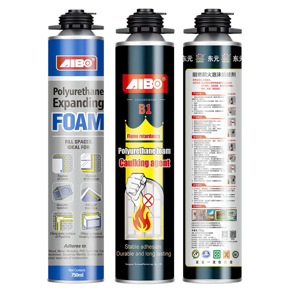 Closed Cell Polyurethane PU Foam Spray Sealant for Building