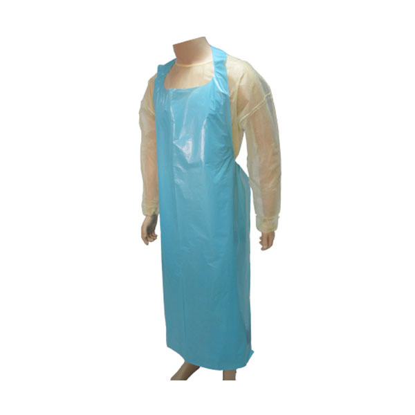 Custom Disposable Waterproof PE Plastic Medical Apron for Hospital & Healthcare Use