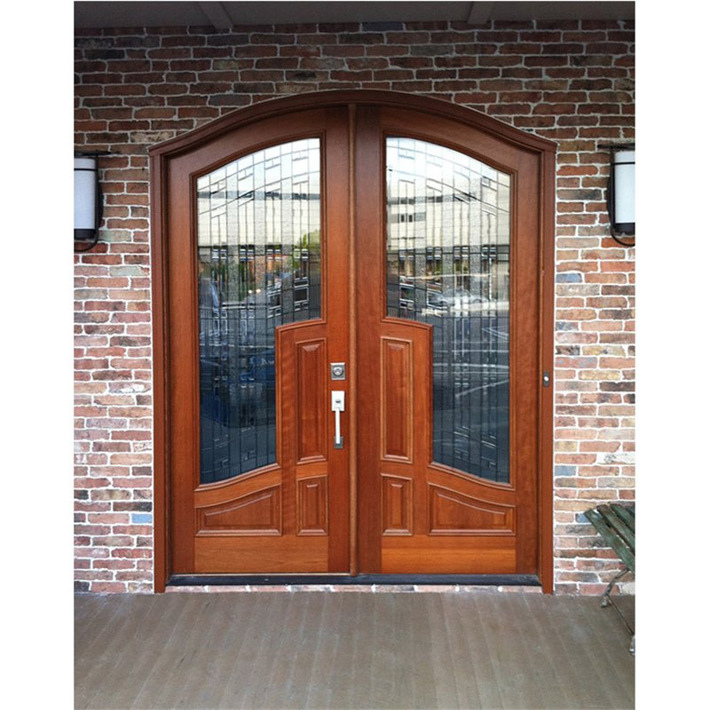 Professional Supplier of Moroccan Wood Door with Oval Designs for Home