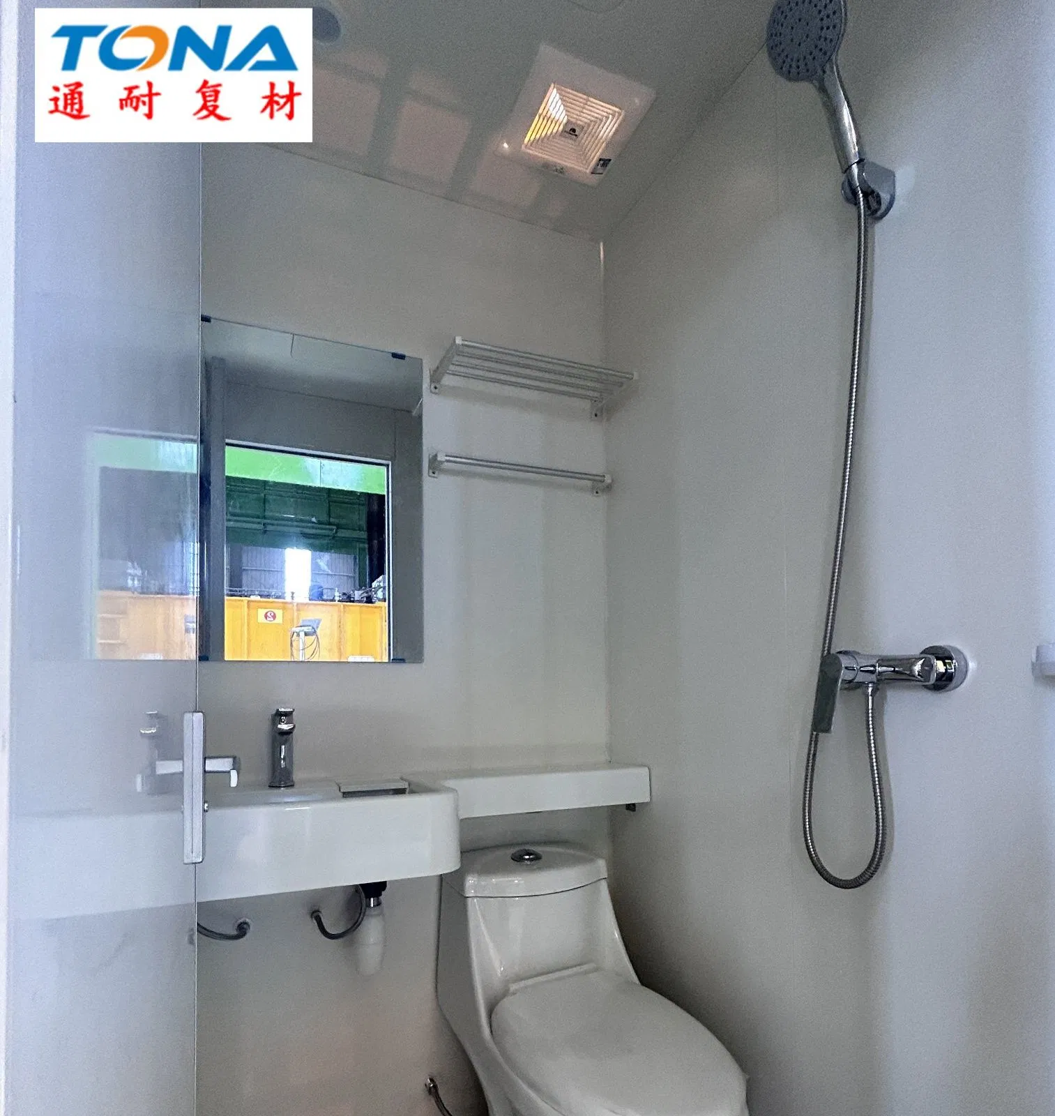 Accessories Prefabricated Furniture Leakproof Technology Fast Delivery Custom Design SMC Bathroom