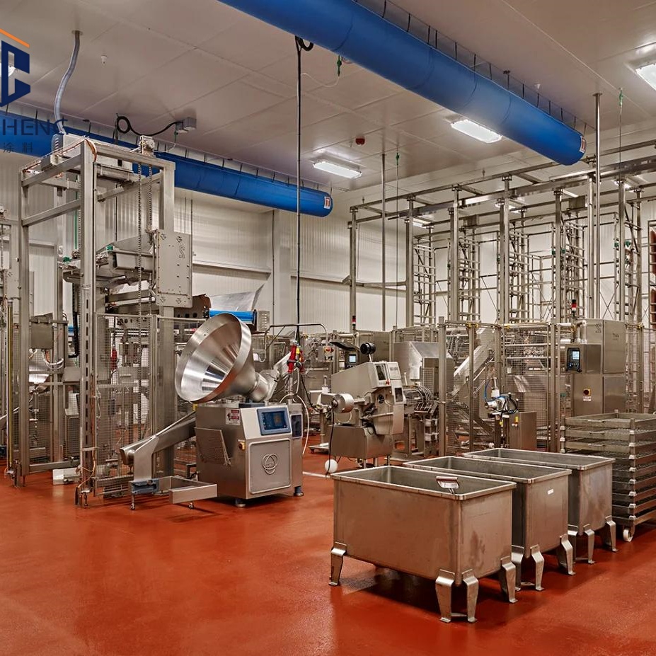 Resistant to Chemicals, Four-Component High-Strength Polyurethane and Cementitious Based System