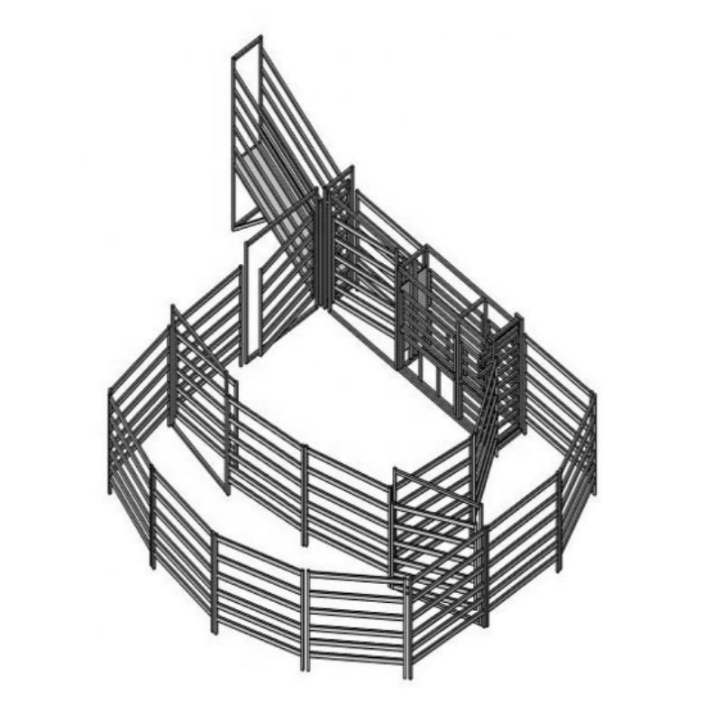 Wholesale High Quality Galvanized Cattle Sheep Farm Yard Panel Livestock Fence