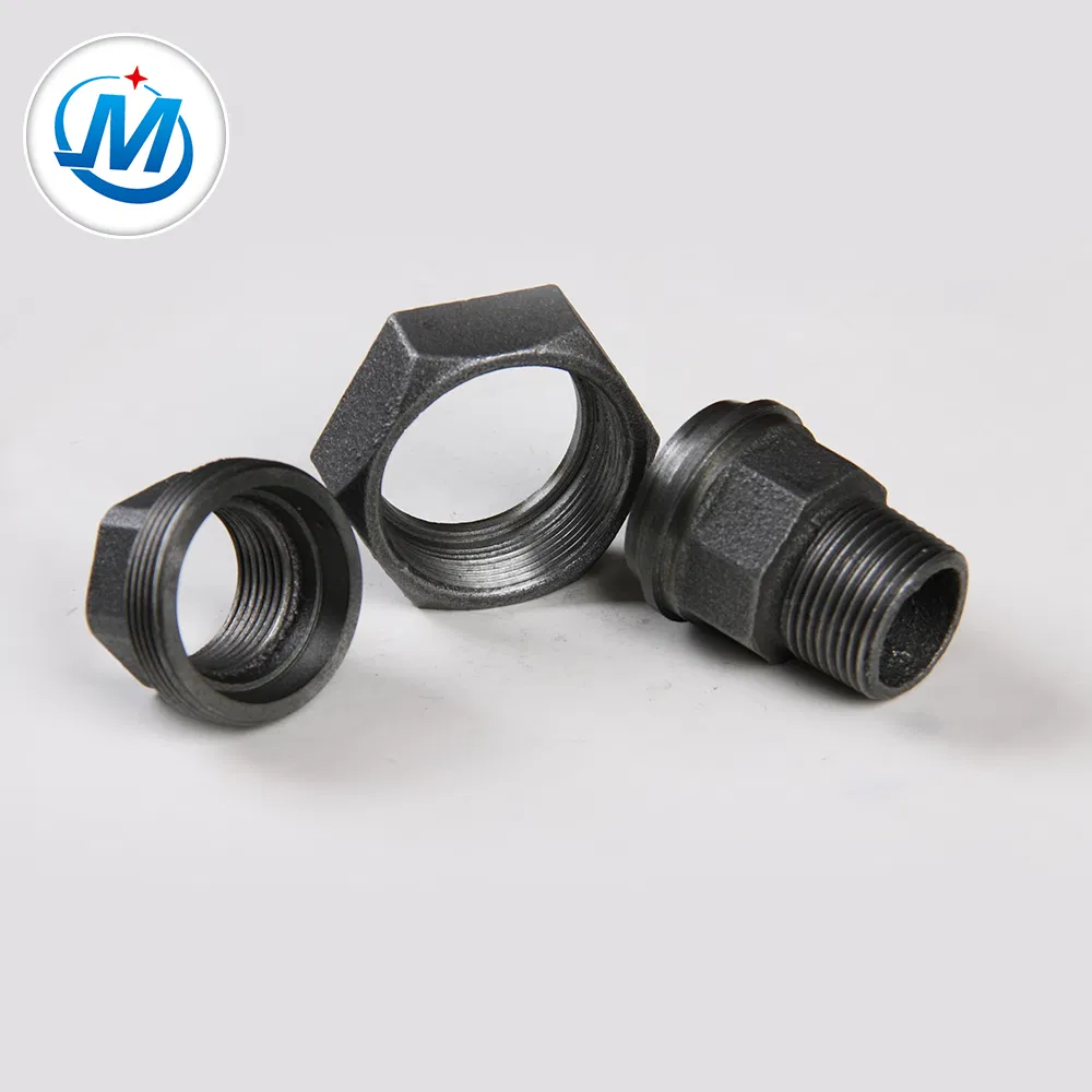 Pipe Fitting Union Female Conical Joint Iron to Iron Seat Malleable Iron Brass Union