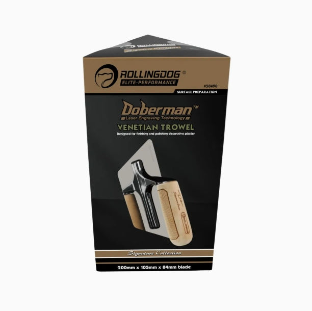 Rollingdog 50490 Venetian Trowel 200mm X 105mm X 84mm Blade.
