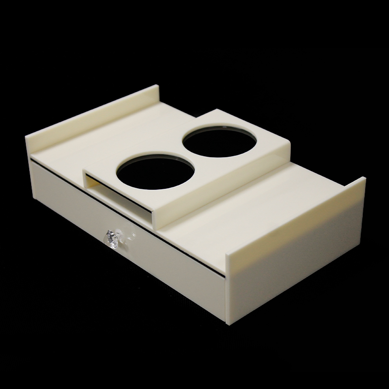 Hotel Washing Room Acrylic Toothpaste Toothbrush Combing Storage Box