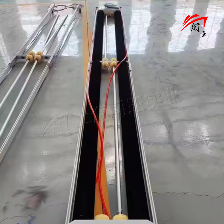 Dual-Brush Solar Cleaning Robot for Large-Scale Plants, Custom-Length Robotic Cleaner, Obstacle-Crossing PV Cleaning Robot