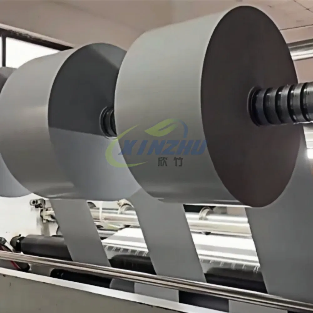 Strong Covering Power Black Adhesive Semi Gloss Paper Self-Adhesive Material