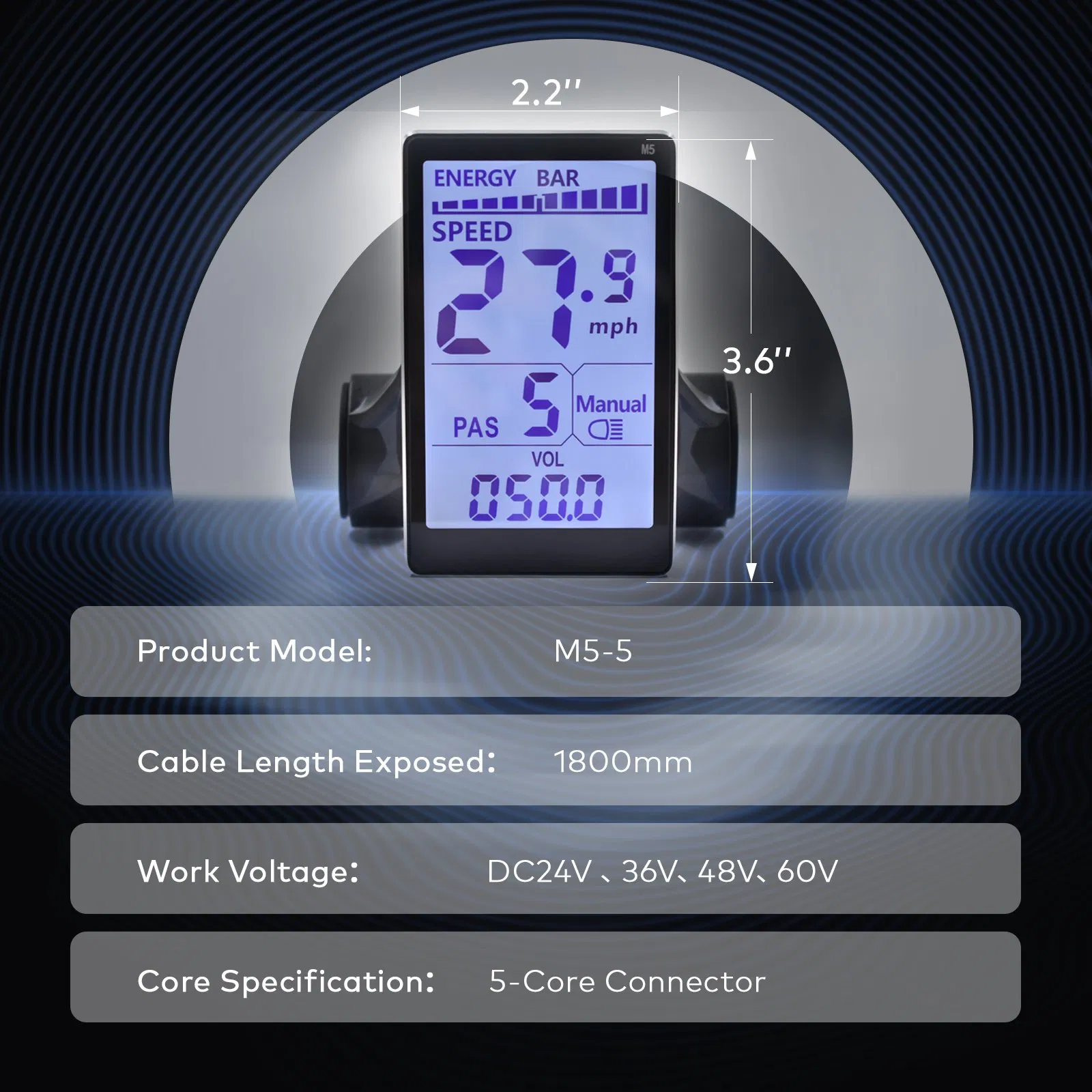 Bicycle Digital Stopwatch Sports Computer Mountain Electric Bike Electric Bike Accessories Digital Electric Bicycle Odometer