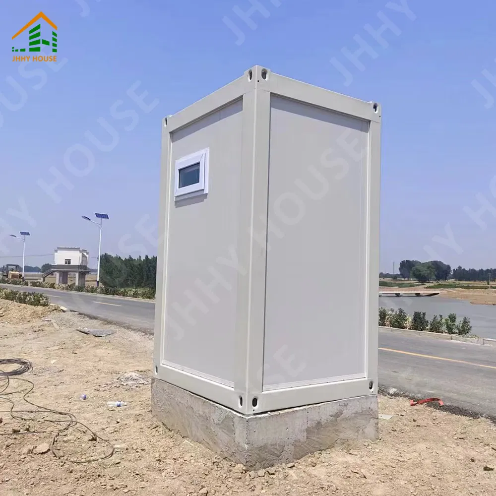 China High Quality Quick Flat Pack Container House for Security Testing