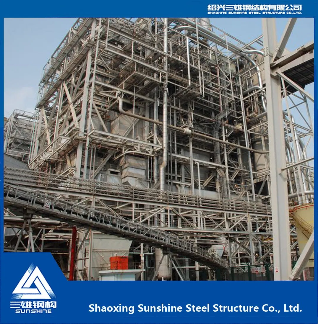 Coal-Fired Steel Structure Power Plant with Desulfurized Building Material