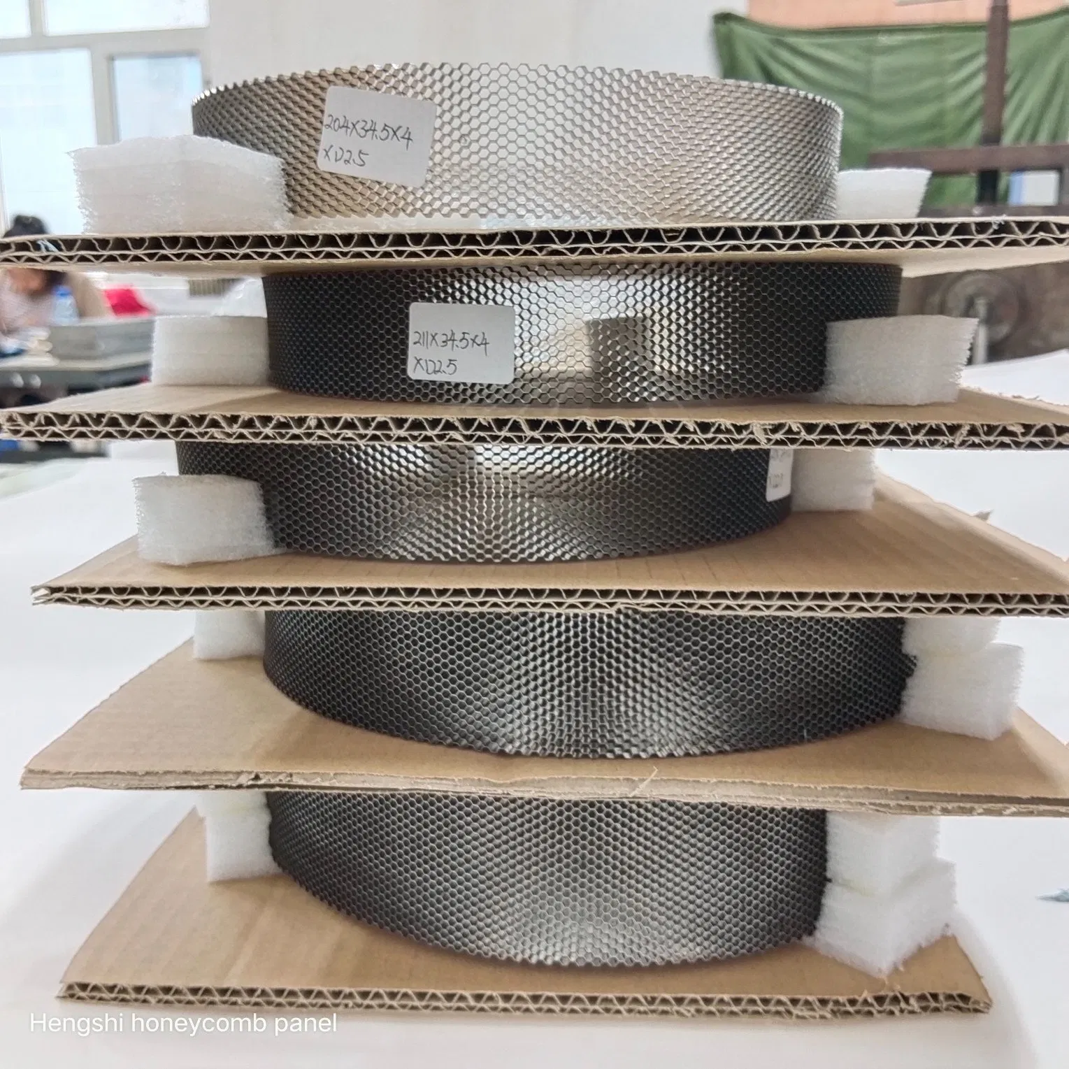 Hengshi 2.5mm Hastelloy Hx Honeycomb Strip for Tusbine Gas Seal