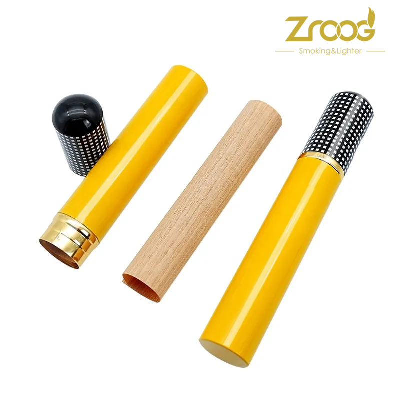 Premium Travel Tube Aluminum Metal Airtight Smell Proof Stylish Everyday Carry for You Outside Use