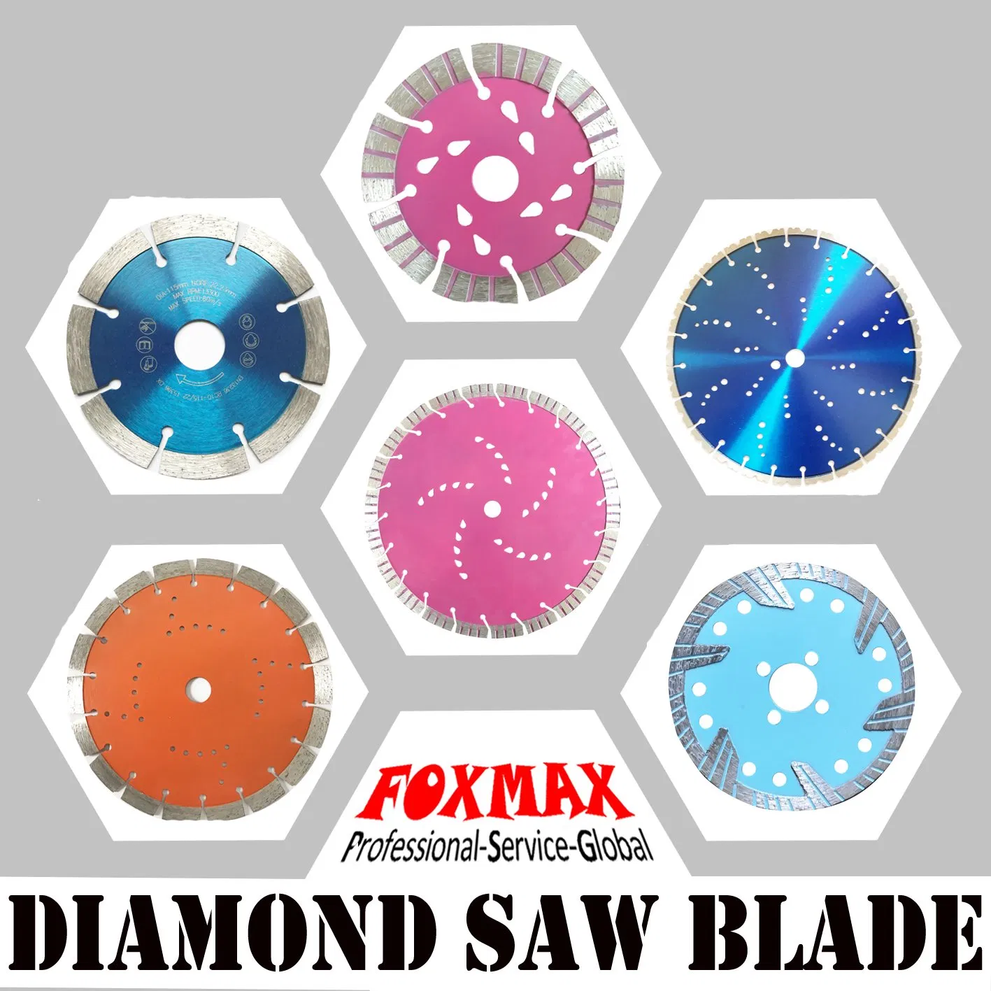 Sharp Durable Diamond Concrete Cutting Saw Blades (FM-DSB09)