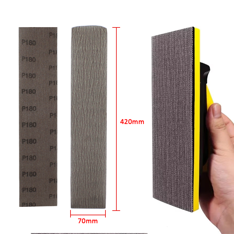 6 Inch Premium Ceramic Grain Sanding Excellent Cutting Performance Mesh Sanding Disc for Car Polishing