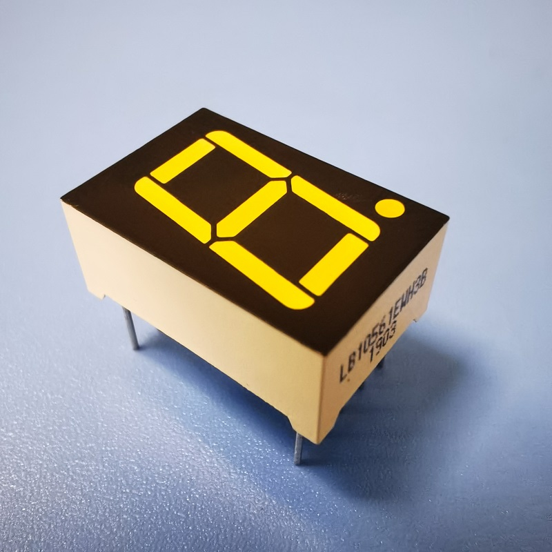 Ultra Red 14.2mm 1 Digit 7 Segment LED Display for Digital Indicator