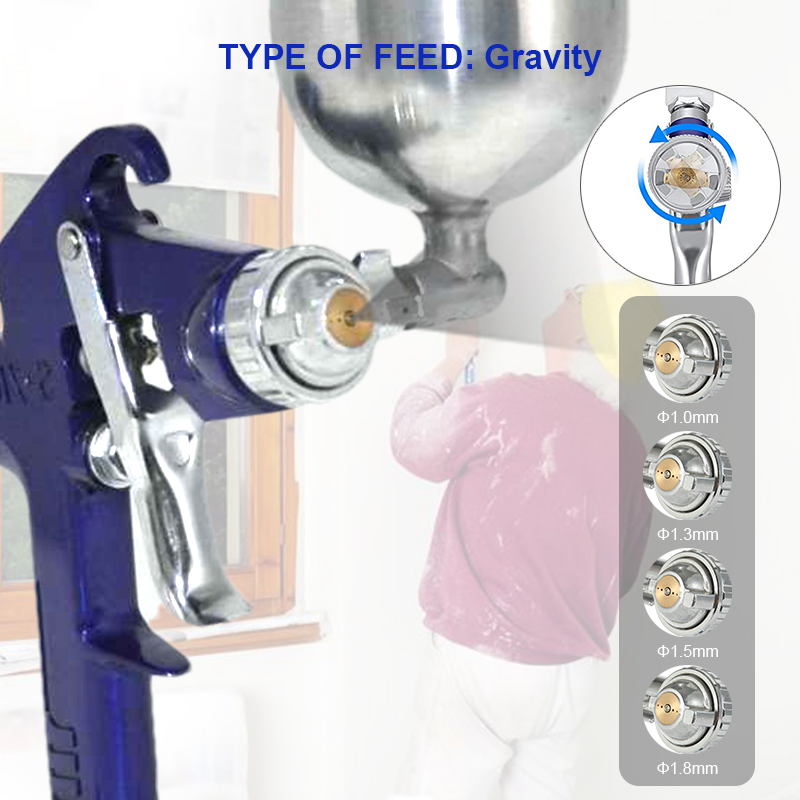 Пистолет для покраски S-710G высокого давления
