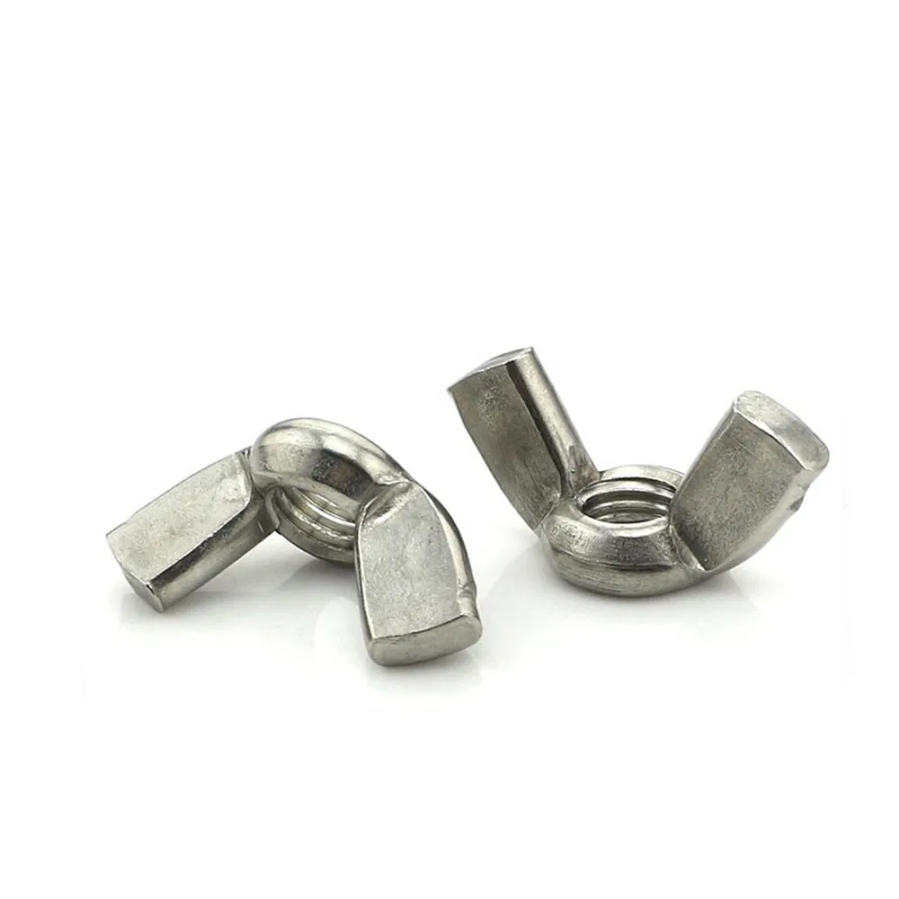 DIN315 Stainless Steel A2 A4 Wing Nuts M2 M2.5 M4 M6 M8