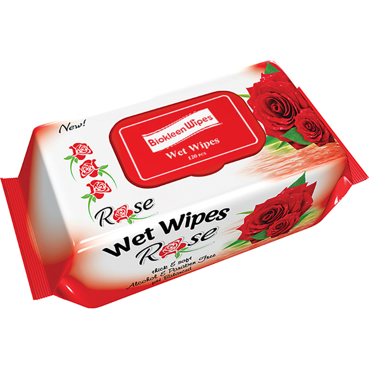 Biokleen 120 Count OEM Unscented Viscose Eco-Friendly Hypoallergenic and Unscented Cleansing & Moisturizing Baby Wet Wipes